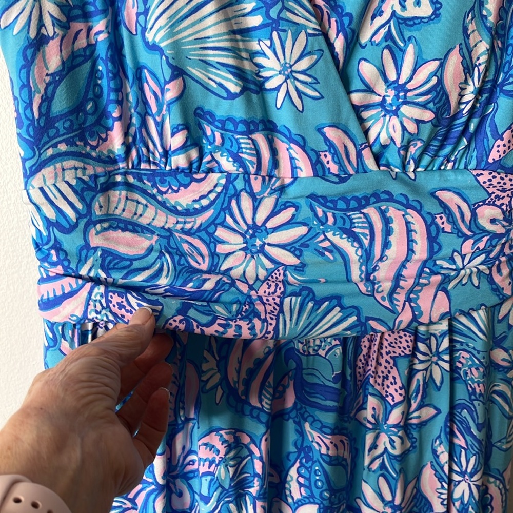 Lilly Pulitzer Moana Maxi Dress in Amalfi Blue
Sound The Sirens, Size M, NWT - Picture 4 of 13